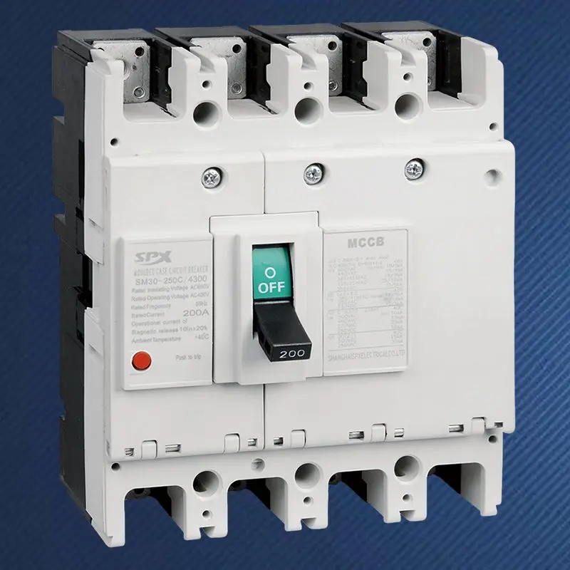 Bộ ngắt mạch vỏ đúc 4P 200A