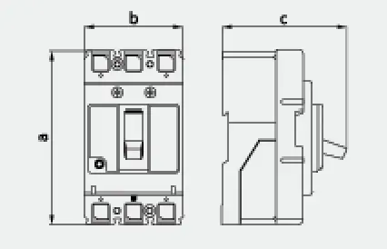 SM30-800 Adjustable molded case circuit breaker